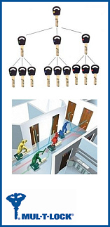 Cистема контроля доступа Mul-T-Lock Master Key